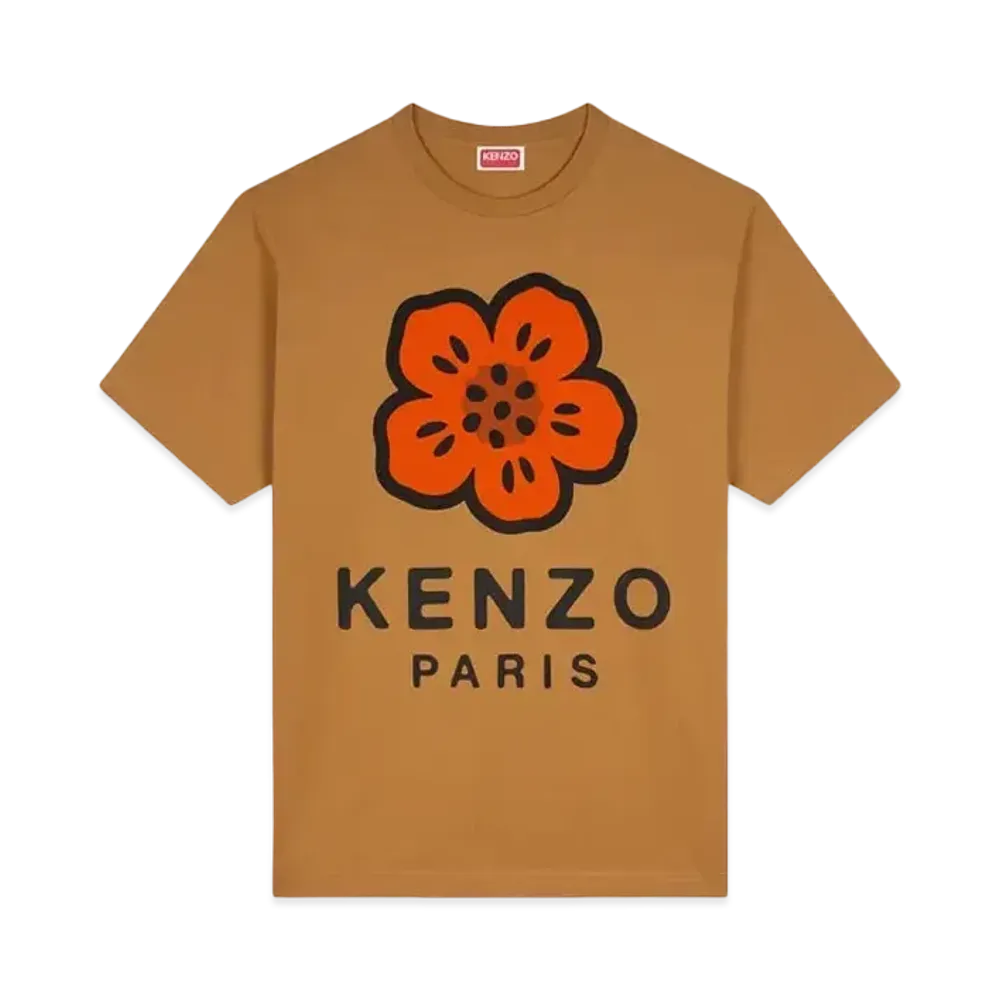KENZO 'BOKE FLOWER' T-shirt "Dark Camel"