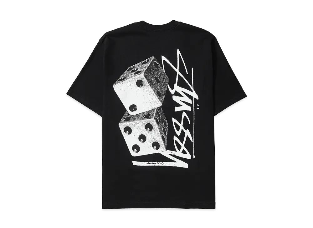 Stussy Tall Dice Tee "Black"