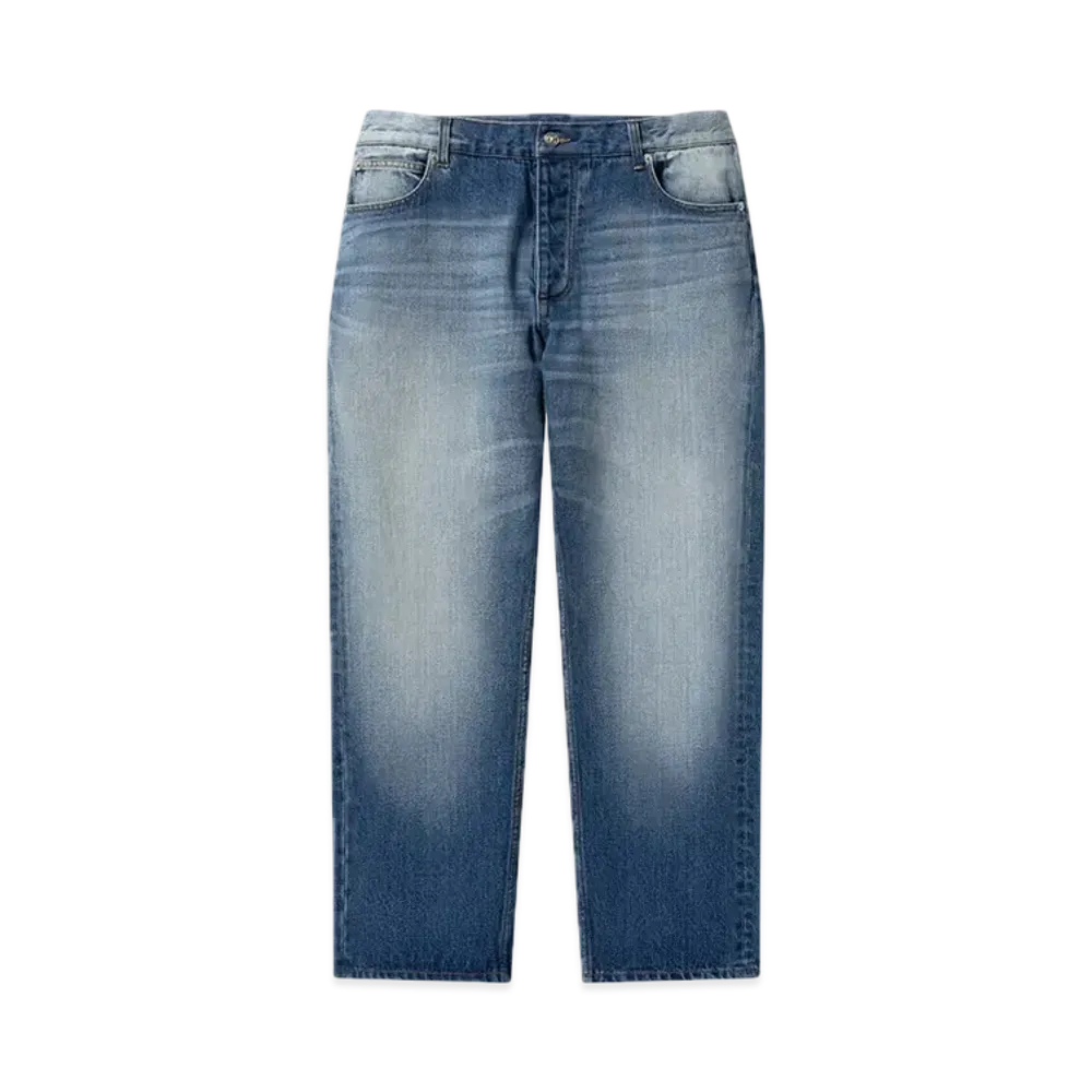 BlackEyePatch B Emblem Baggy Jeans "Indigo"