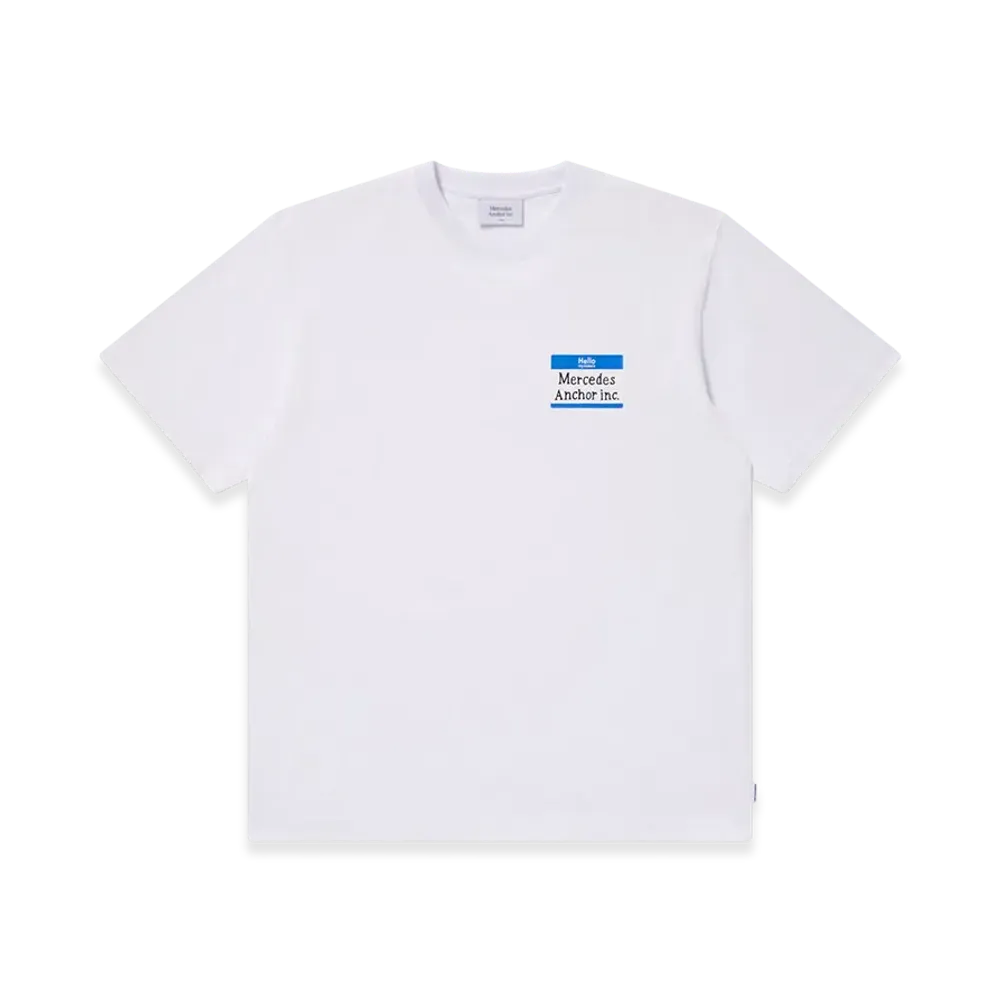Mercedes Anchor inc. LABEL Tee "White"