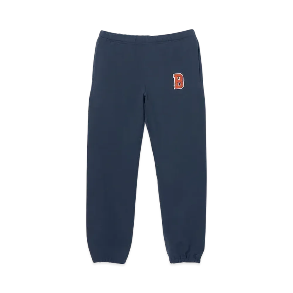 BEAMS B Logo Sweatpants "Navy"