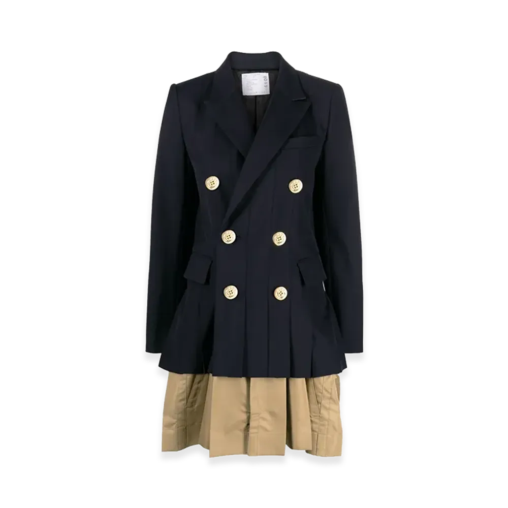 sacai Women's Jackets "Navy"
