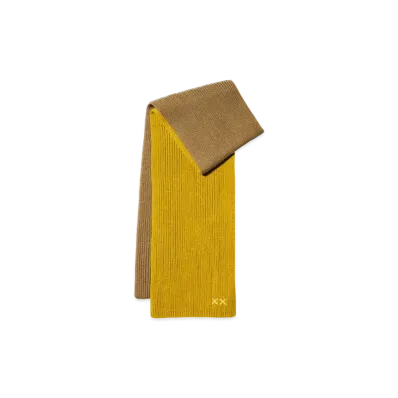 Uniqlo x KAWS Winter Heattech Knit Muffler "Yellow"