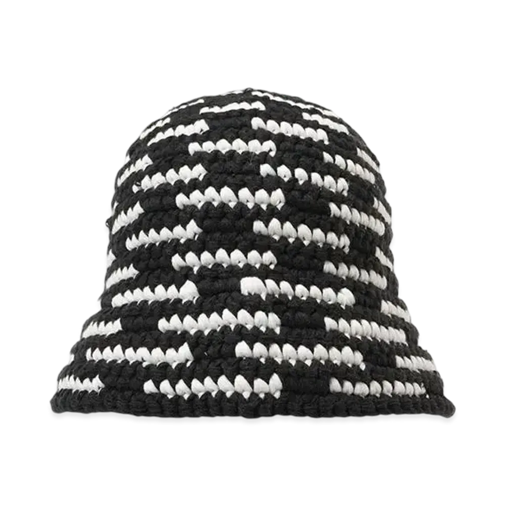 SAINT Mxxxxxx Knit Bucket Hat "Black" SM-HR8-0000-084
