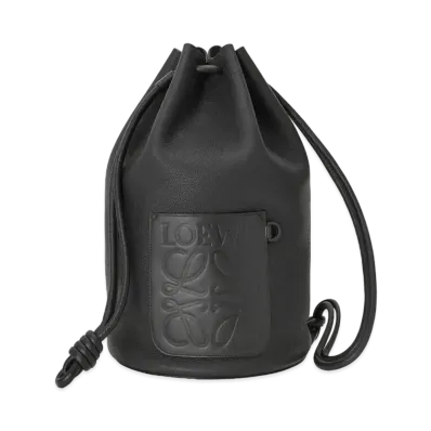 LOEWE Sailor Bag In Grained Calfskin "Black"