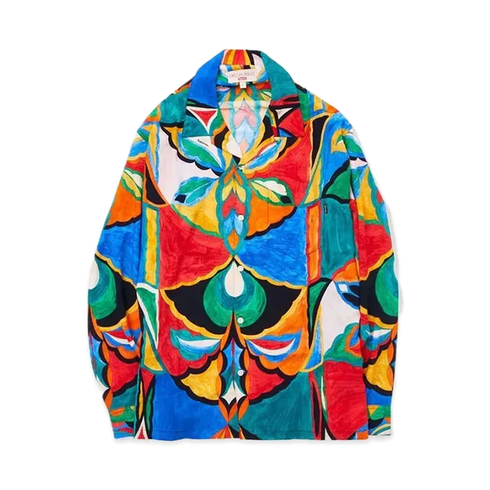 Supreme x Emilio Pucci L/S Shirt "Multi"