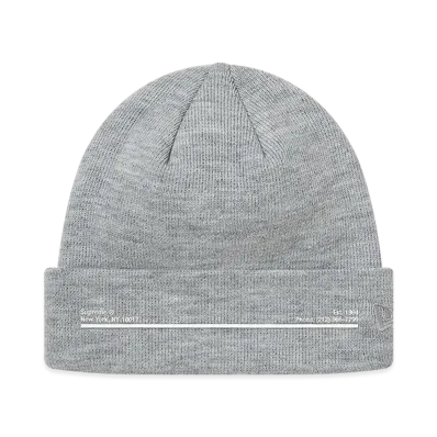 Supreme New Era Shop Beanie "Heather Grey"