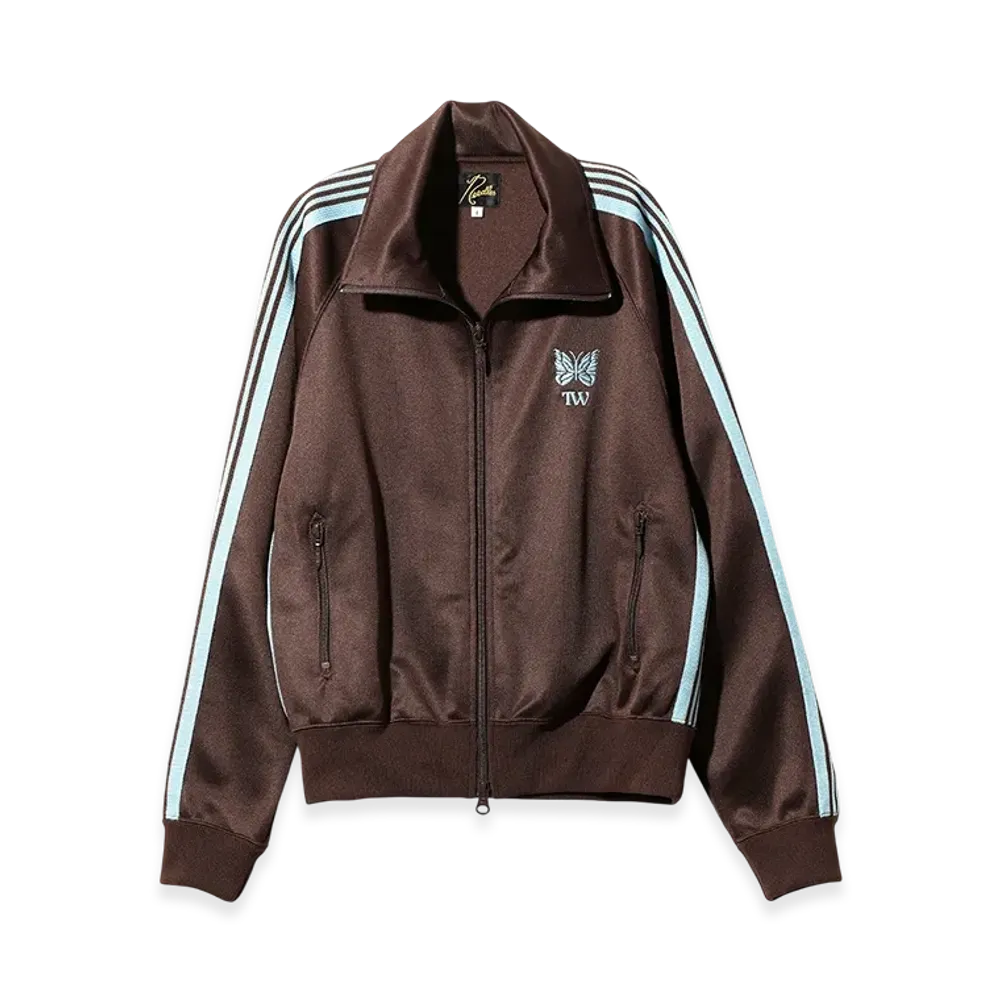 NEEDLES x TW Track Jacket - Poly Smooth "Brown"