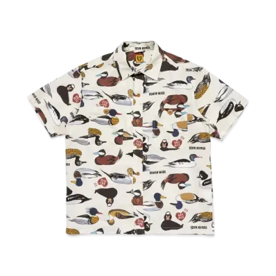 HUMAN MADE Duck S/S Shirt "Olive Drab"