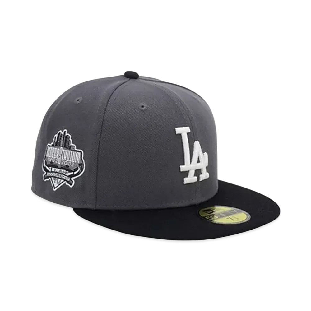 NEW ERA THE CAP Guellilla 59Fifty Los Angeles Dodgers "Dark Gray/Black"