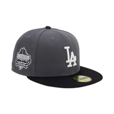 NEW ERA THE CAP Guellilla 59Fifty Los Angeles Dodgers "Dark Gray/Black"