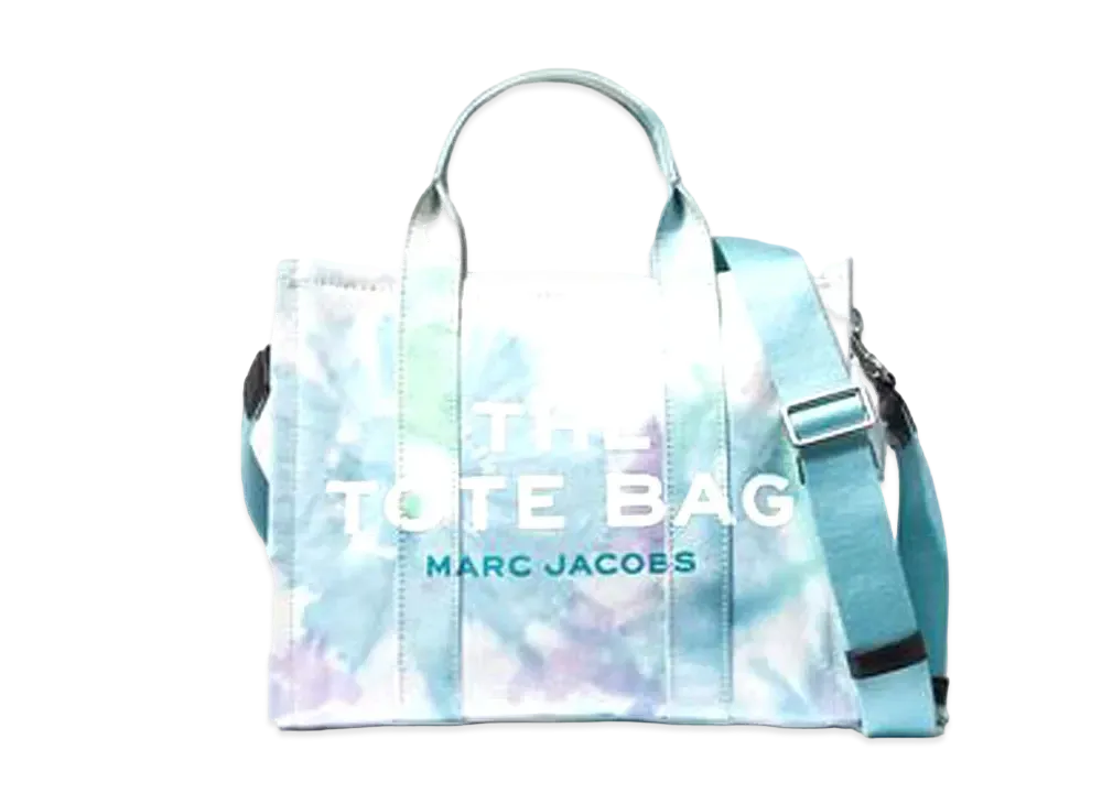 Marc Jacobs The Tie Dye Small Tote Bag "Blue Multi"