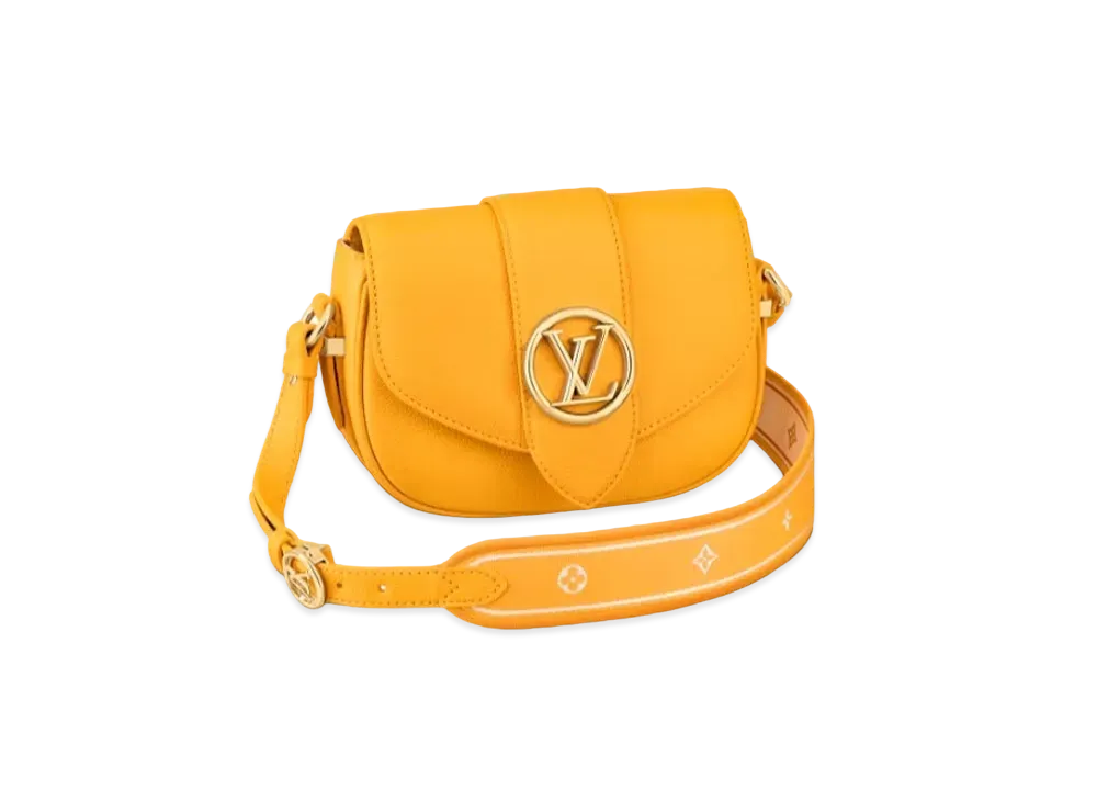 ルイヴィトン LV ポンヌフ・ソフト PM カーフレザー 
