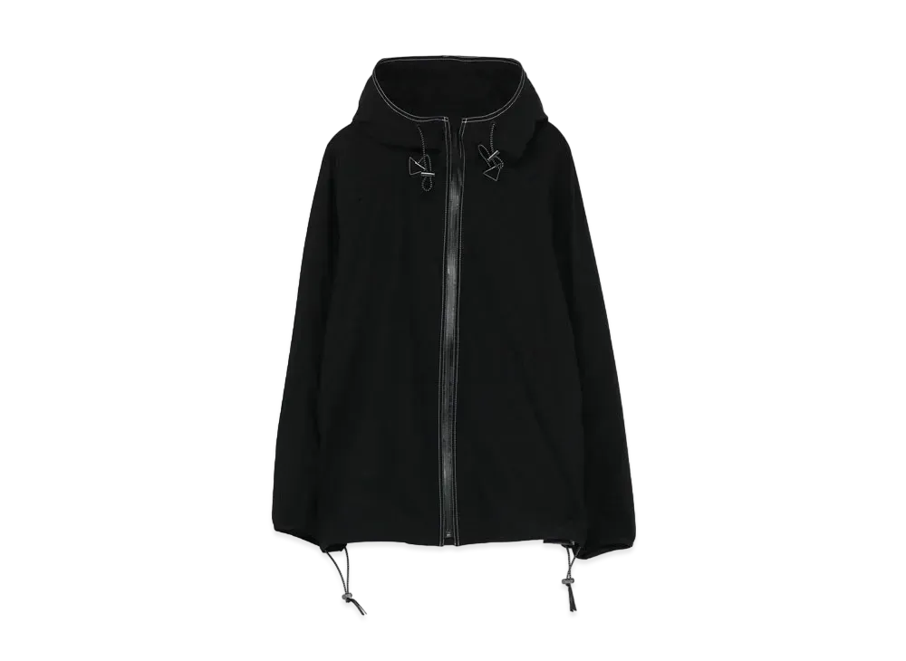 Yohji Yamamoto Y's HIGH-TECH PE/NY HOOD BLOUSON "Black"