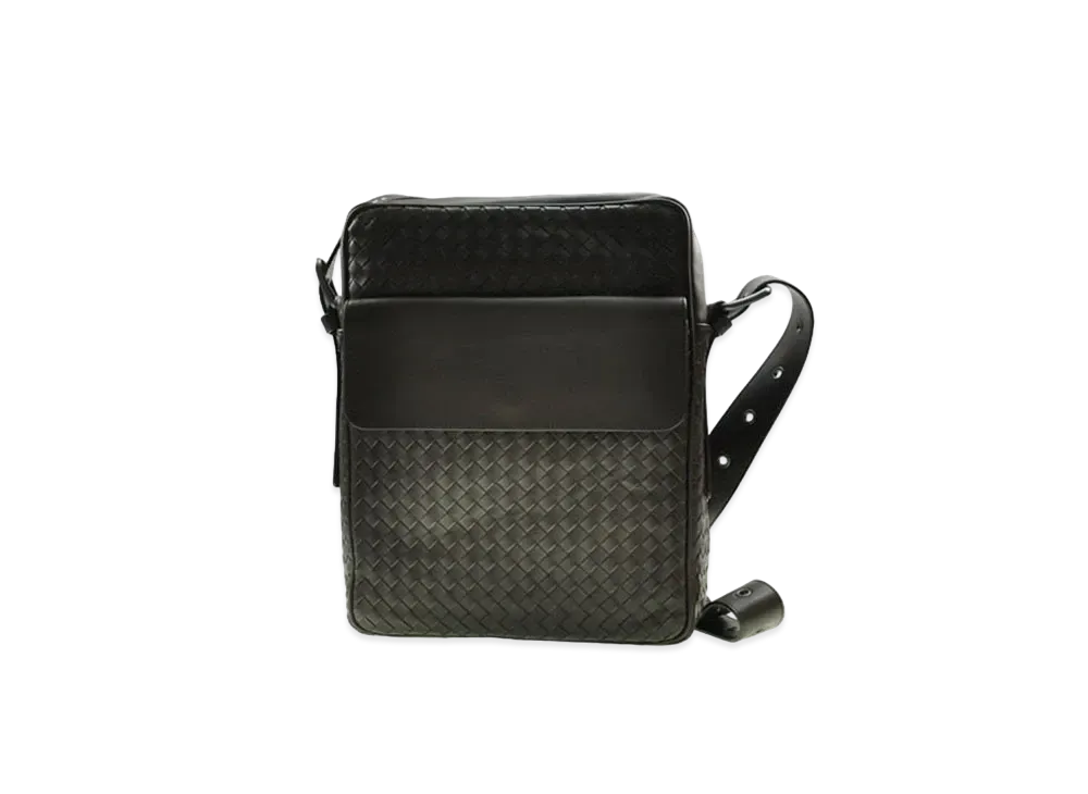 Bottega Veneta Lambskin Shoulder Bag "Brown"