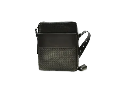 Bottega Veneta Lambskin Shoulder Bag "Brown"