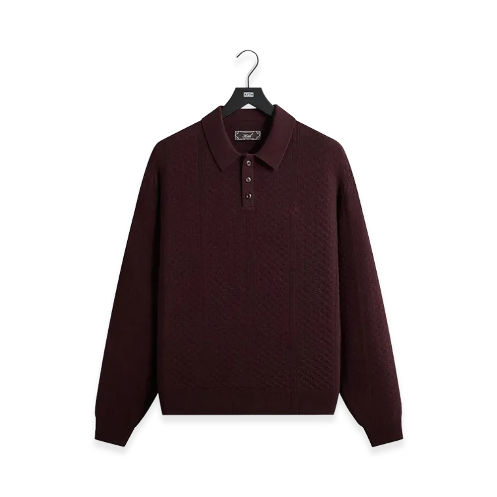 Kith Long Sleeve Tilden Pullover "Incognito"