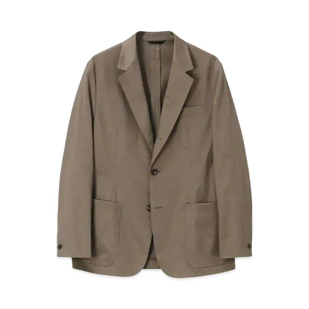 Paul Smith Cotton Stretch Jacket "Khaki"