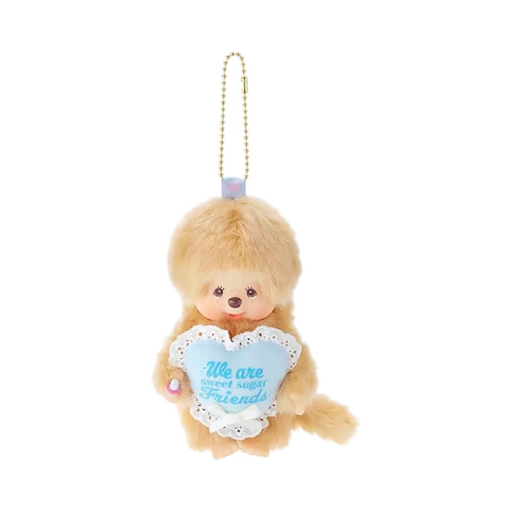 Sekiguchi Sweet Sugar Monchhichi Keychain
