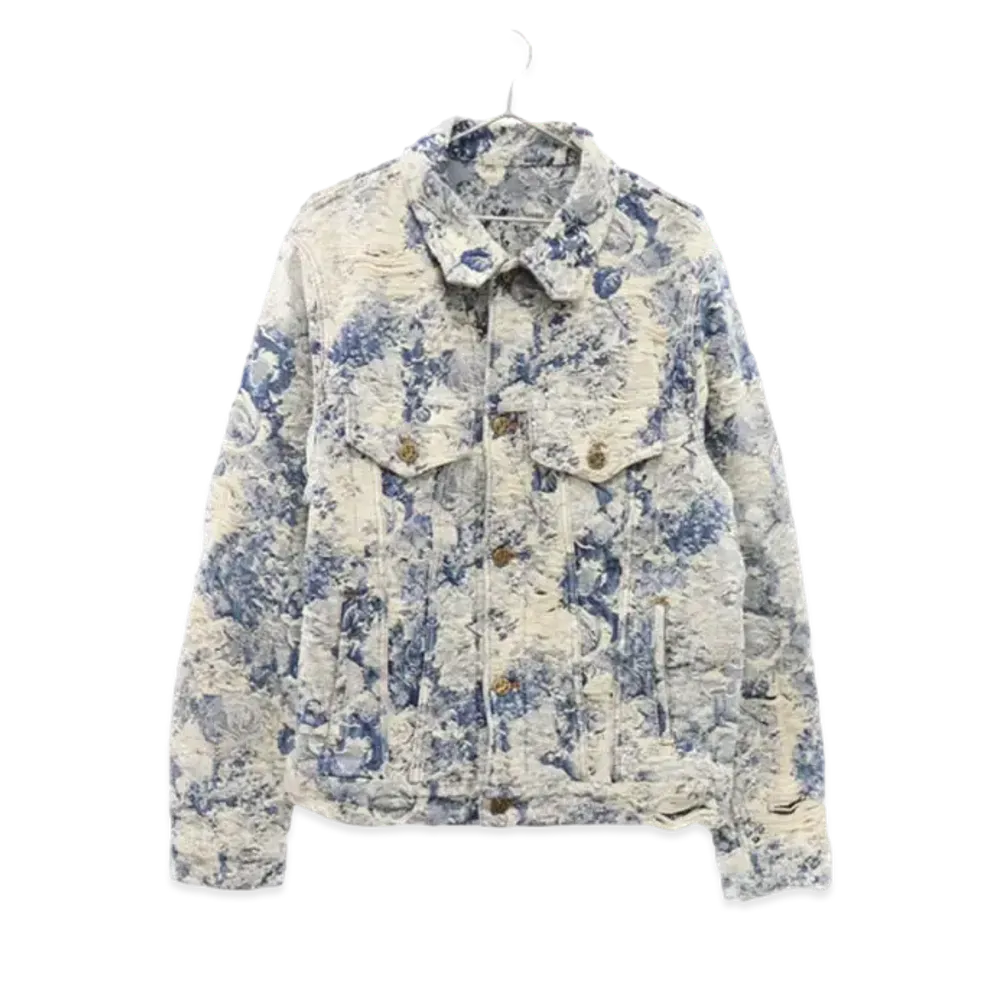 Louis Vuitton Classic Monogram Denim Jacket "Indigo"