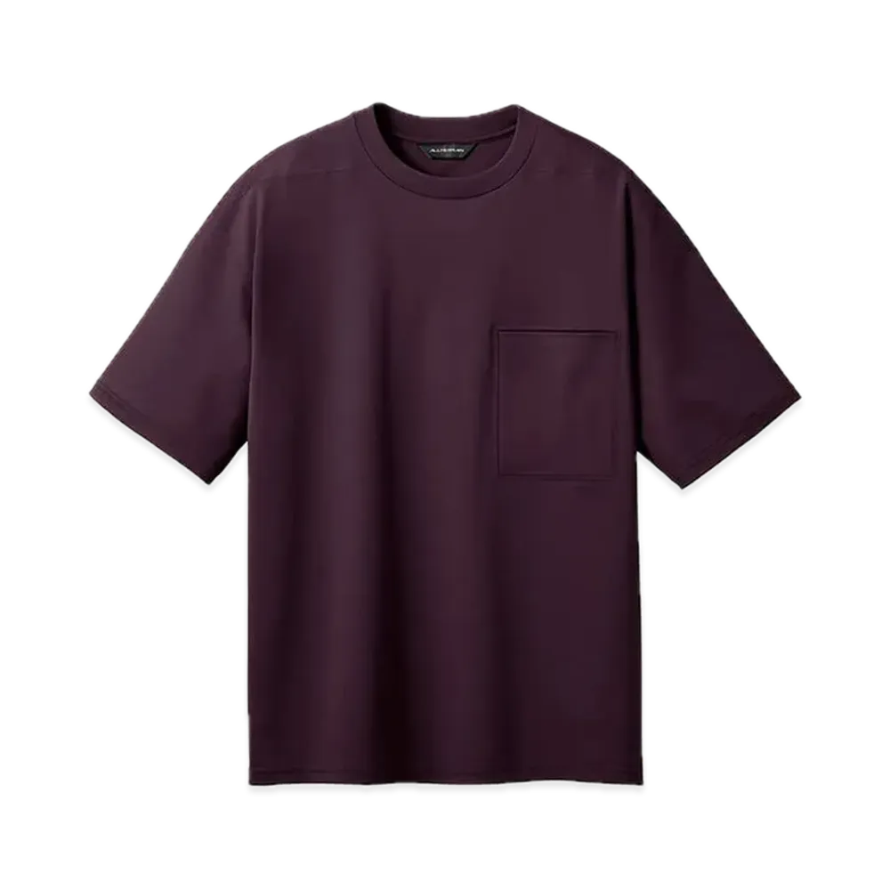 DESCENTE ALLTERRAIN Seamless Half Sleeve T-Shirt "Plum"
