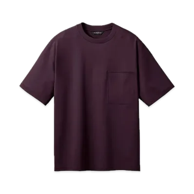 DESCENTE ALLTERRAIN Seamless Half Sleeve T-Shirt "Plum"