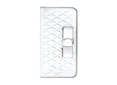Salvatore Ferragamo Iphone 12 Pro Case "Silver"