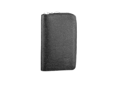 Louis Vuitton Zippy Coin Purse Taiga "Noir"