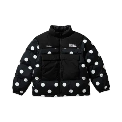 Kinetics x FIRST DOWN BUBBLE DOWN JACKET MINIMAL "Black"