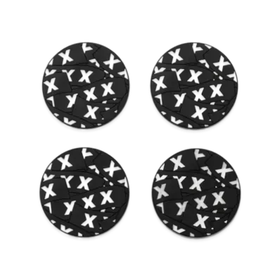 GOD SELECTION XXX COASTER (4PIECE 1PACK) GX-A22-GD-04 "Black"