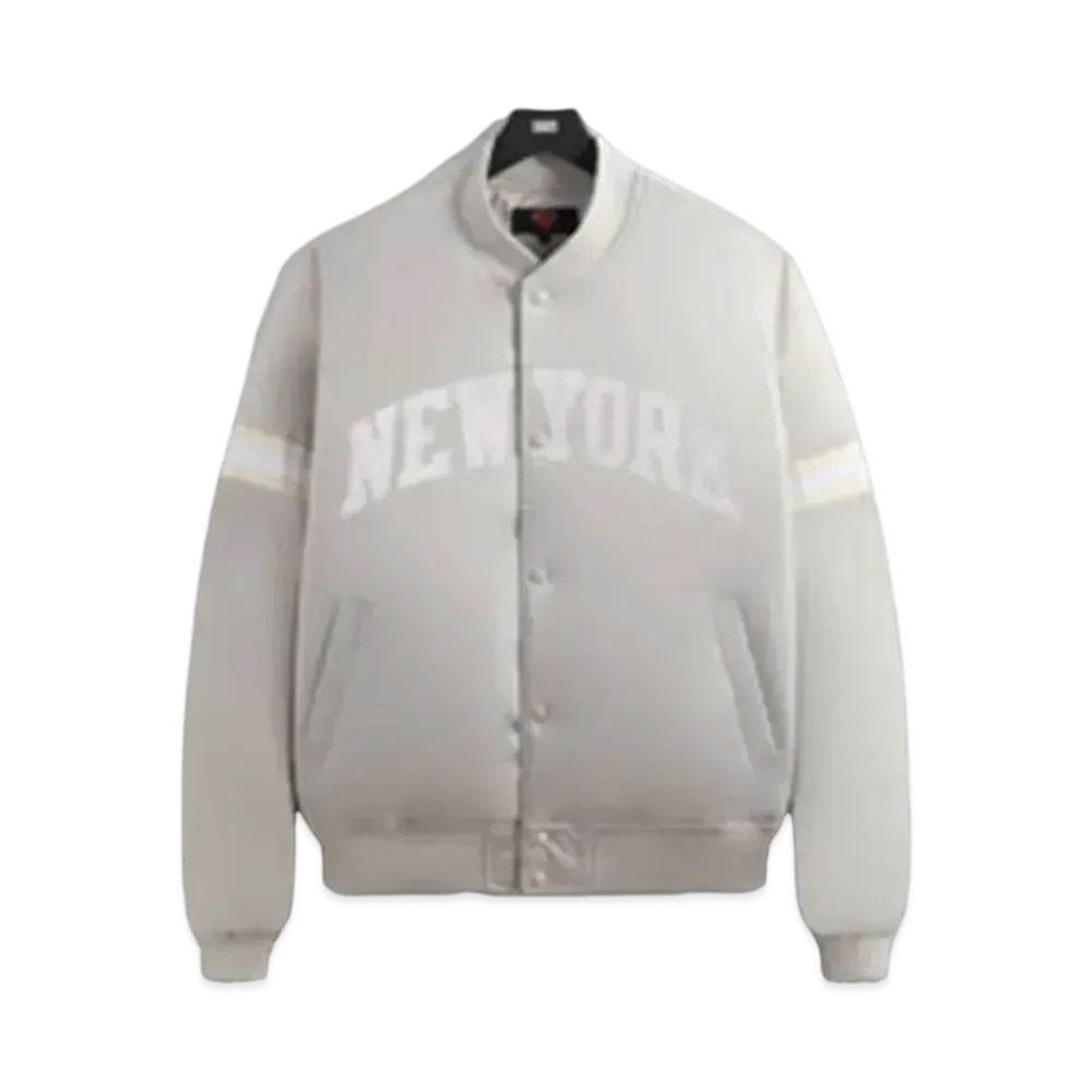 Kith x New York Knicks Empire Satin Bomber Jacket "Wake"