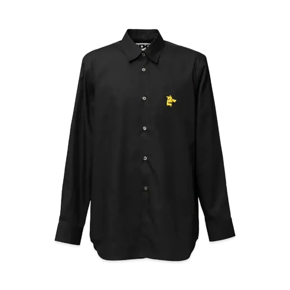 Comme des Garcons Pokemon Shirt With Emblem "Black"
