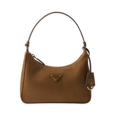 PRADA Re-Edition 2005 Re-Nylon and Saffiano Mini Bag "Brown"