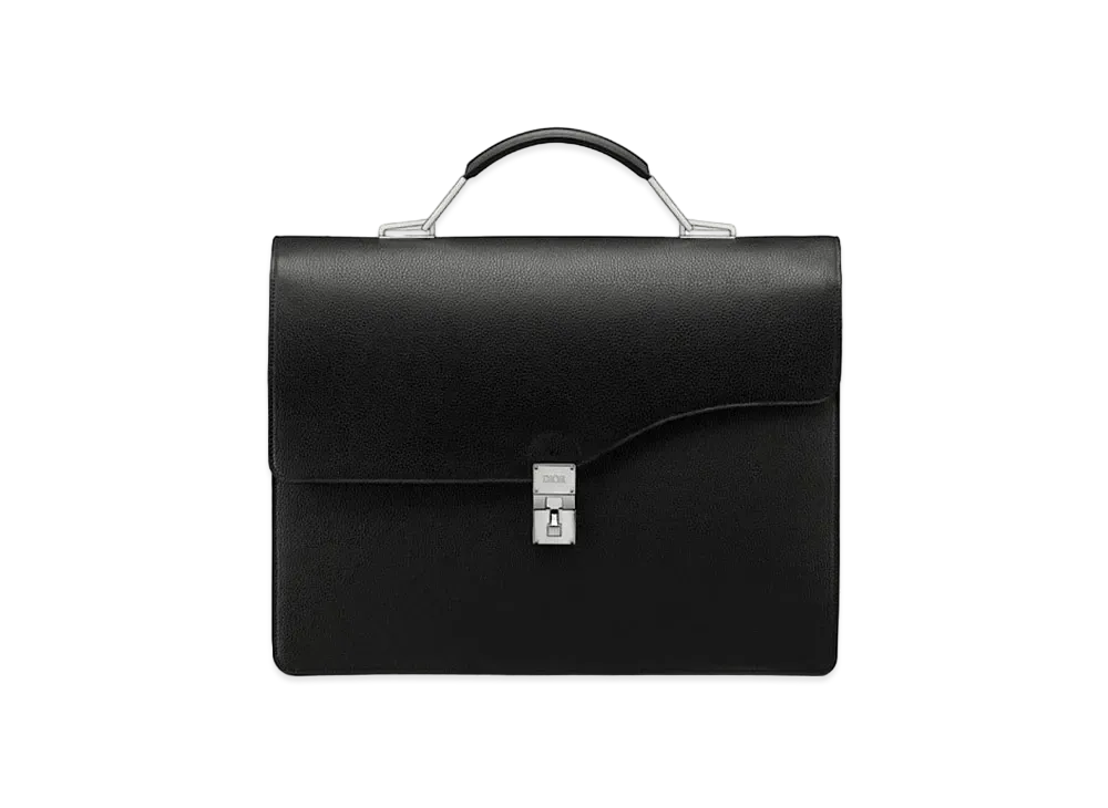 Dior Dior Elite Briefcase Grained Calfskin "Black"