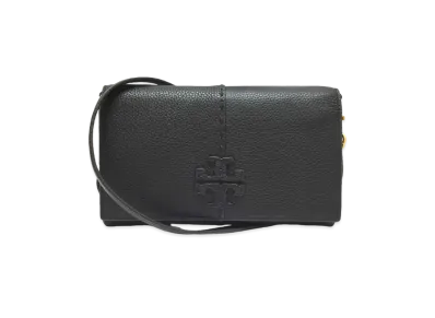 Tory Burch McGraw Wallet Crossbody "Black"