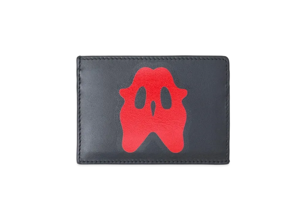 Burberry Monster Graphic Leather Card Case "Black/Red"
