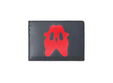 Burberry Monster Graphic Leather Card Case "Black/Red"