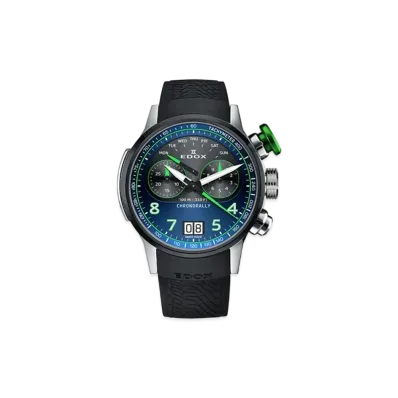EDOX Chronorally Chronograph 45 "Blue" 38003-TINV-BUNV
