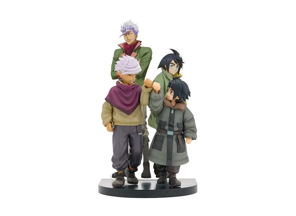 BANDAI "Ichiban Kuji" -Mobile Suit Gundam: Iron-Blooded Orphans- B Prize Mikazuki Augus & Orga Itsuka Figure