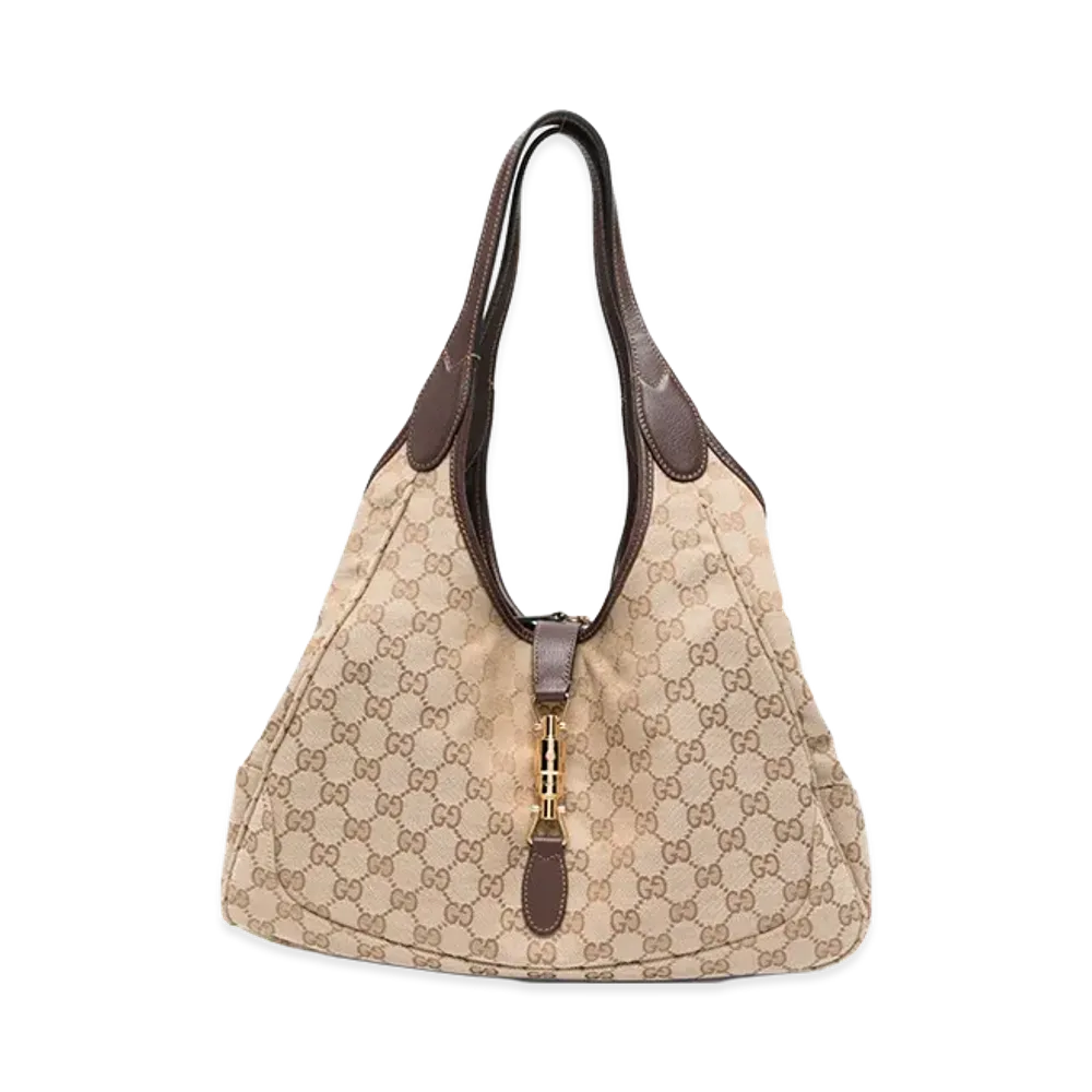 GUCCI Women's HBG G.Jackie Tote "Vintagsanddkbrown"