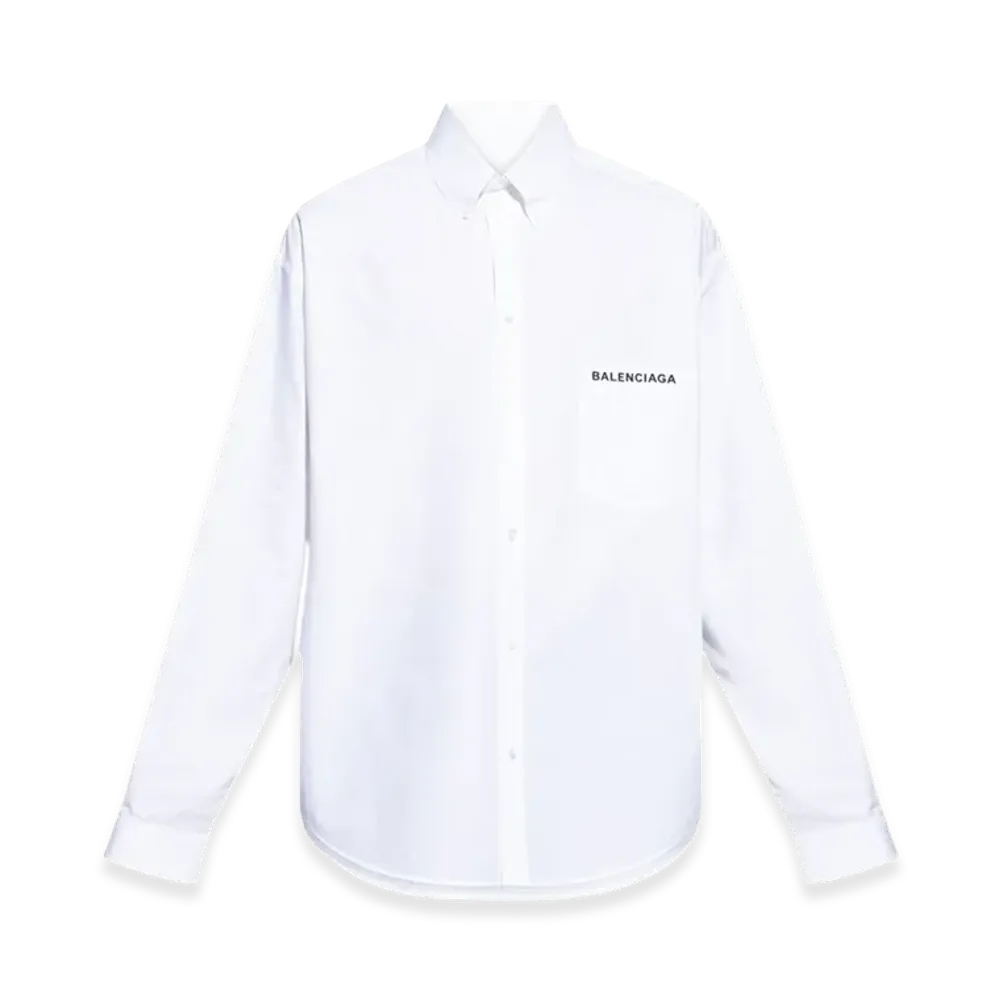 BALENCIAGA Shirt With Logo "White"