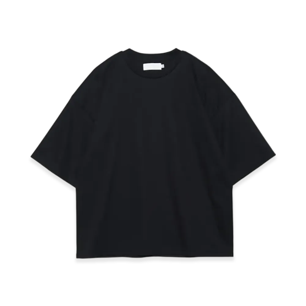 Graphpaper Fine Smooth Crew Neck Tee "Navy"
