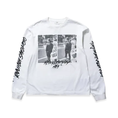 SOPH. x Kazunali Tajima L/S Tee "White"