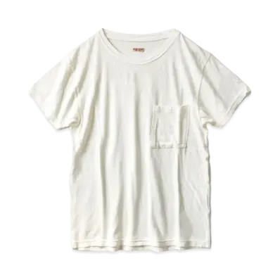 KAPITAL GAUZE TENGU ULTY DE-DUCE CREW POKE T "White"