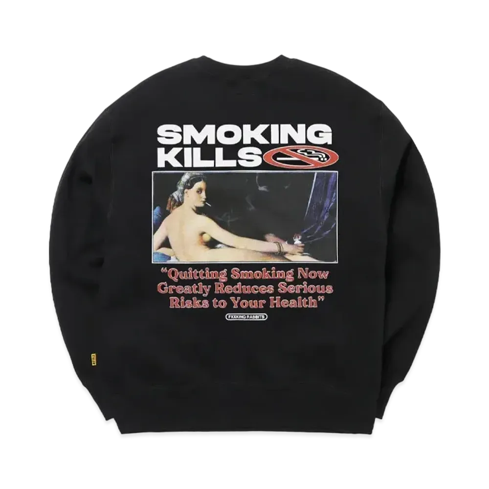 FR2 Nude Art Sweatshirt "Black"