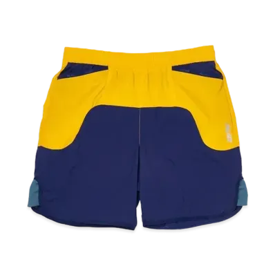 PALACE FRONT RUNNER SHORTS "Navy / Yellow"