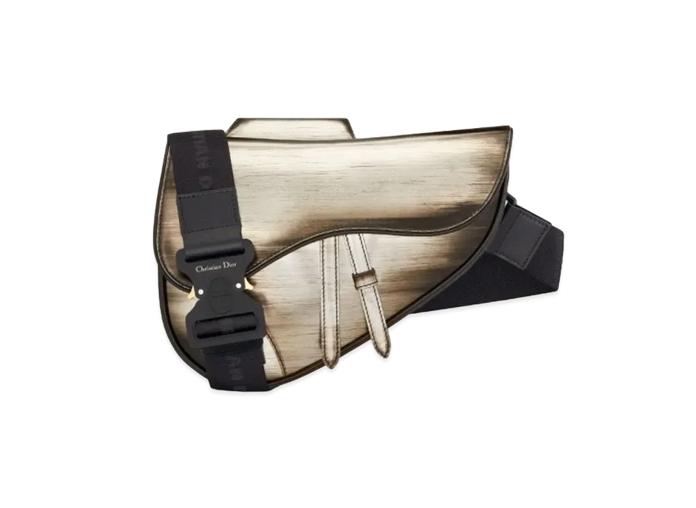 Dior Saddle Bag Calfskin "Silver Tone"