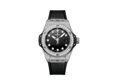 HUBLOT Big Bang One Click Steel Pave 33mm