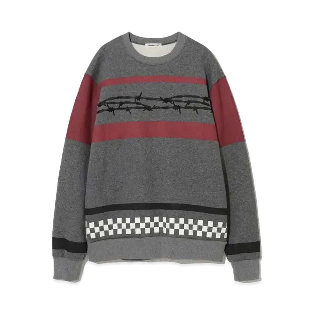 UNDERCOVER Cotton Fleece Pullover "Gray"