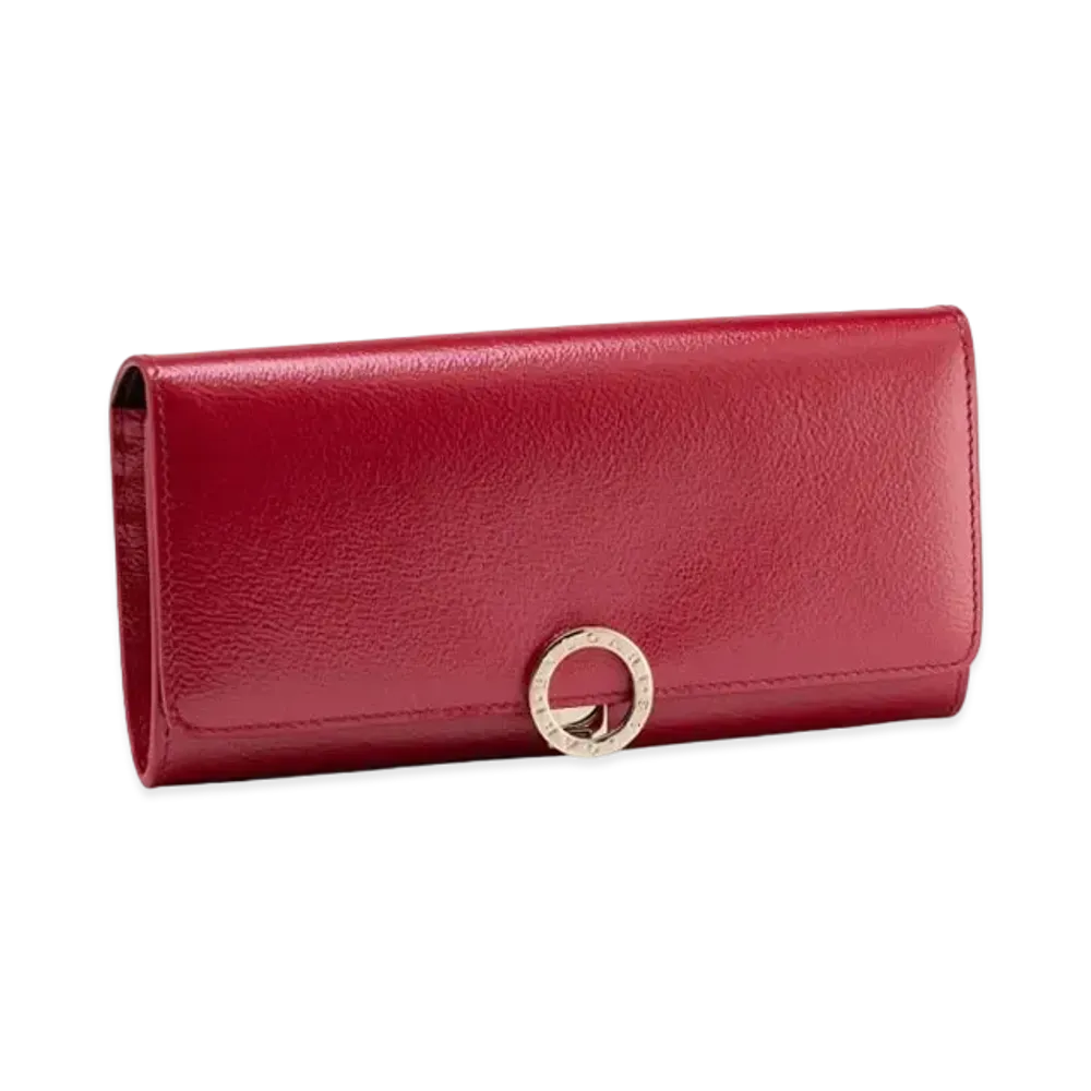 BVLGARI BVLGARI Large Wallet "Red"